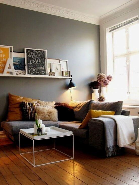 Amazing Küçük oturma odaları için keyifli Küçük misafir odaları için dekorasyon