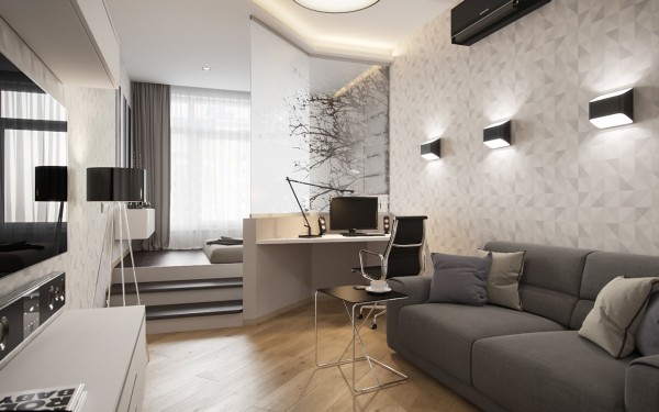 elegant-studyo-daireler-akilli-dekorasyon-fikirleri-10 Akıllı Dekorasyon fikirleri