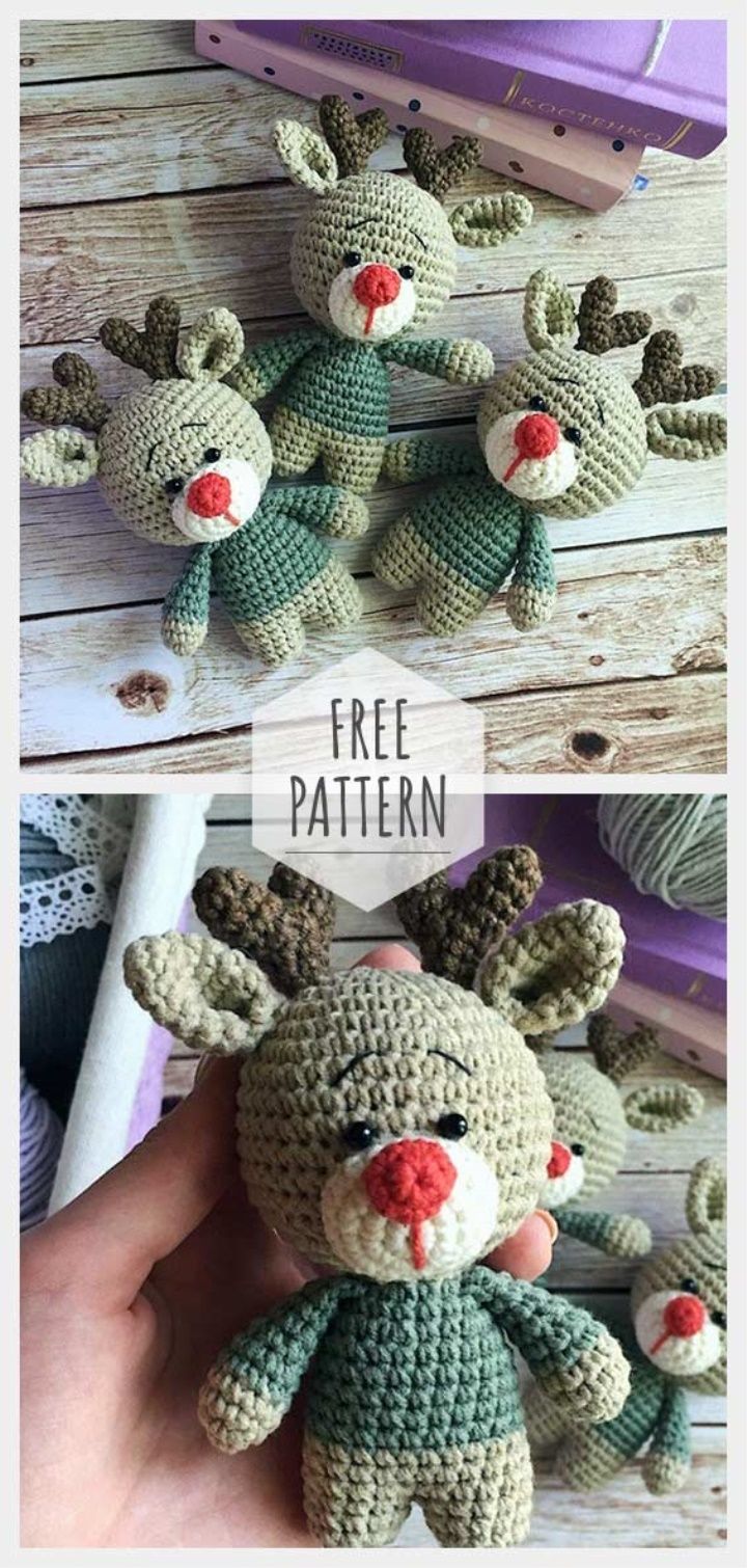 amazing-amigurumi-tig-geyik-oyuncak-ucretsiz-desen-11 Amigurumi Tığ Geyik Oyuncak Ücretsiz Desen
