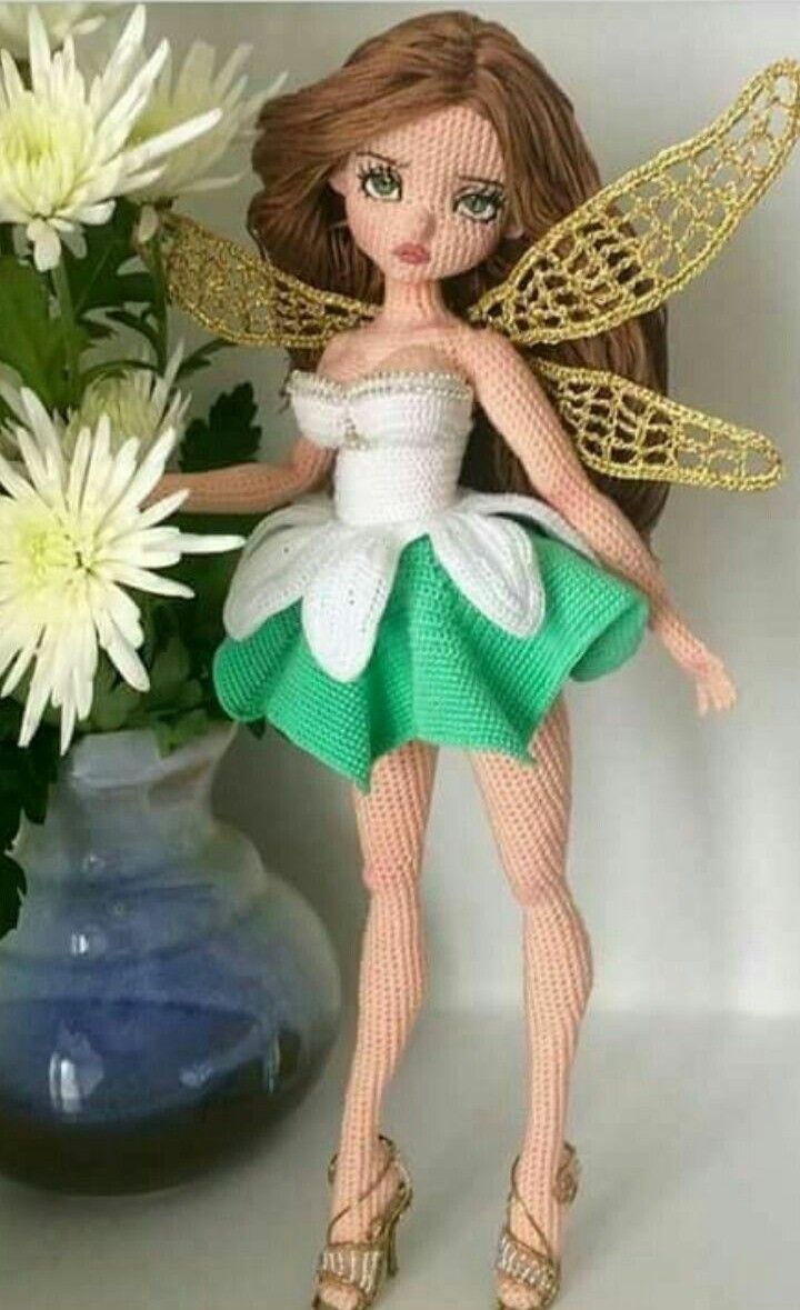 amazing-amigurumi-tinkerbell-ucretsiz-tig-desen-7 Amigurumi Tinkerbell Ücretsiz Tığ Desen