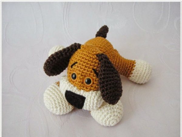 cute-temel-kopek-amigurumi-krose-ucretsiz-desen-17 Temel köpek Amigurumi kroşe ücretsiz desen
