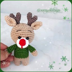 modern-amigurumi-tig-geyik-oyuncak-ucretsiz-desen-17 Amigurumi Tığ Geyik Oyuncak Ücretsiz Desen