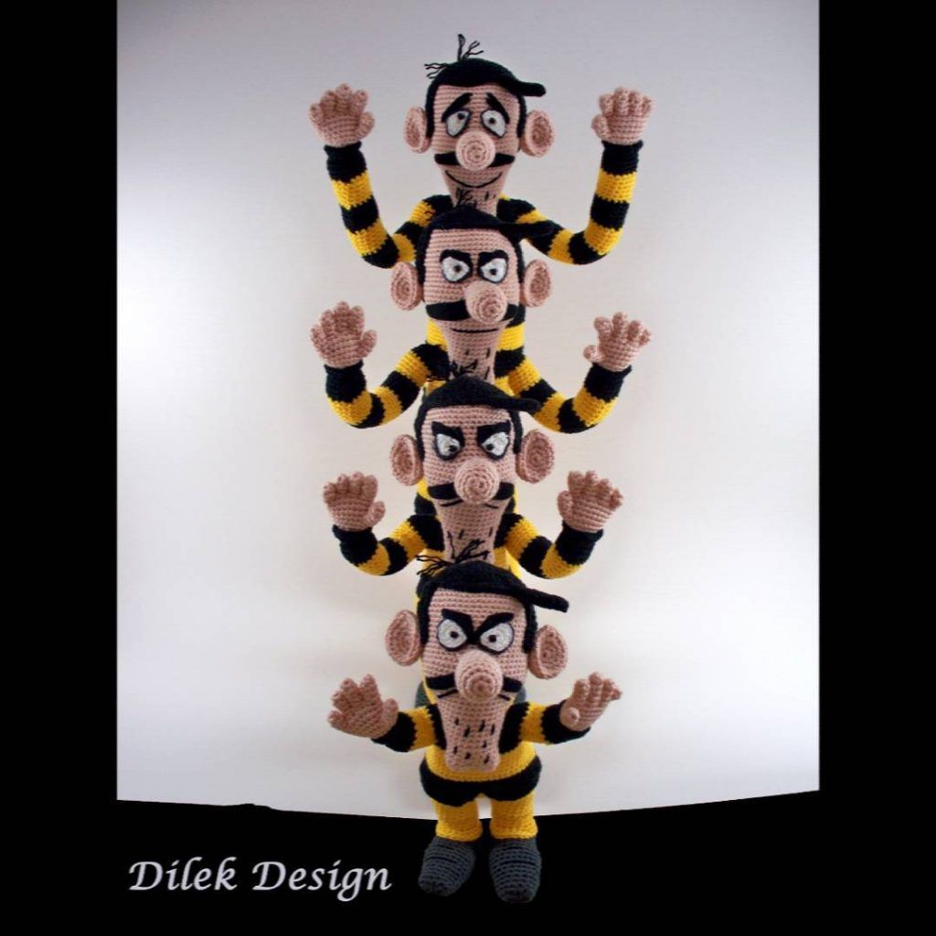 modern-dalton-kardesler-amigurumi-tig-desen-9 Dalton Kardeşler Amigurumi Tığ Desen