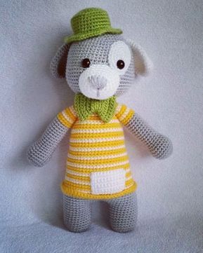 stunning-temel-kopek-amigurumi-krose-ucretsiz-desen-2 Temel köpek Amigurumi kroşe ücretsiz desen