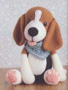 Popular  Temel köpek Amigurumi kroşe ücretsiz desen