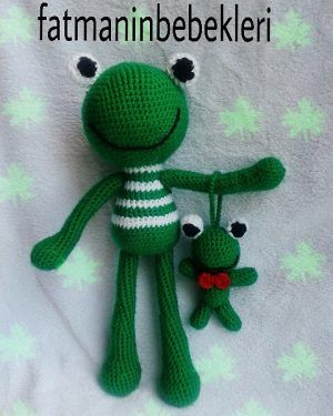 -amigurumi-anahtarlik-kurbaga-desen-2 Amigurumi Anahtarlık Kurbağa Desen
