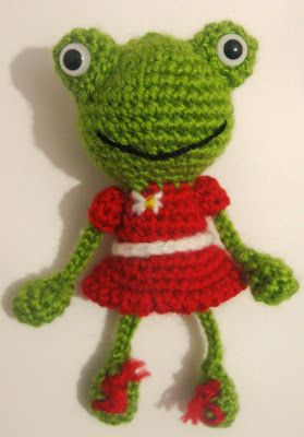 -amigurumi-anahtarlik-kurbaga-desen-9 Amigurumi Anahtarlık Kurbağa Desen