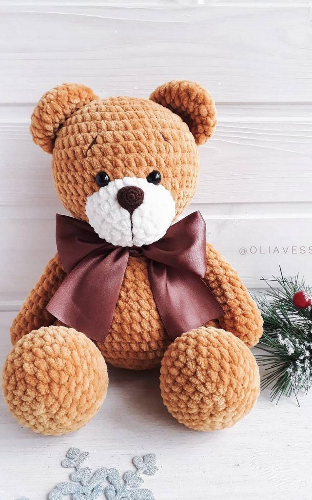 -amigurumi-ayi-serbest-desen-17 Amigurumi Ayı Serbest Desen
