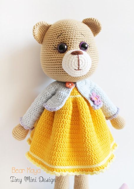 -amigurumi-ayi-serbest-desen-19 Amigurumi Ayı Serbest Desen