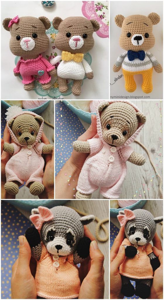 -amigurumi-ayi-serbest-desen-5 Amigurumi Ayı Serbest Desen