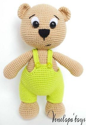 -amigurumi-ayi-tig-desen-11 Amigurumi Ayı Tığ Desen