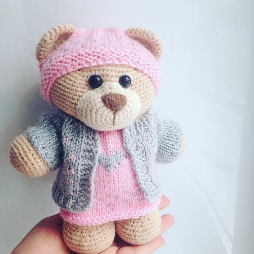 -amigurumi-ayi-tig-desen-14 Amigurumi Ayı Tığ Desen