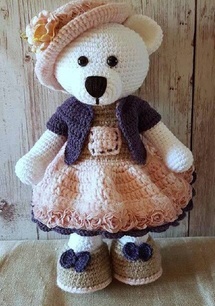 -amigurumi-ayi-tig-desen-19 Amigurumi Ayı Tığ Desen