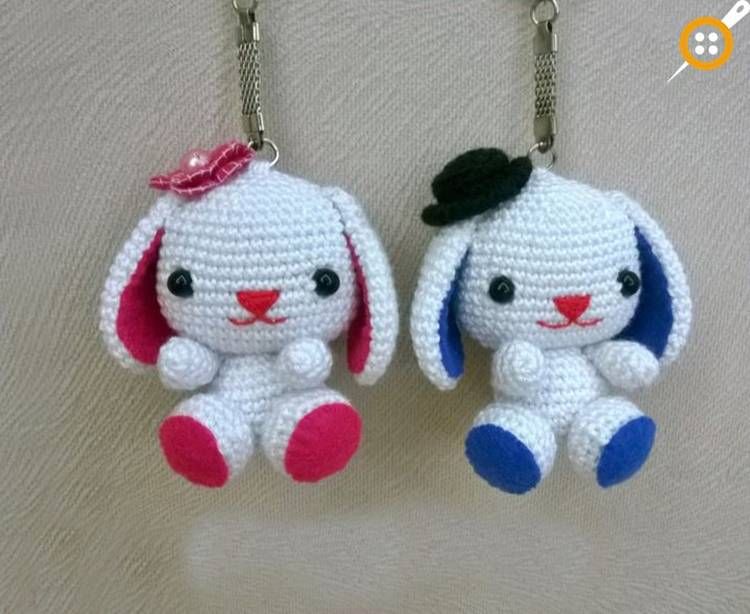 -amigurumi-bunny-anahtarlik-ucretsiz-desen-2 Amigurumi Bunny Anahtarlık Ücretsiz Desen