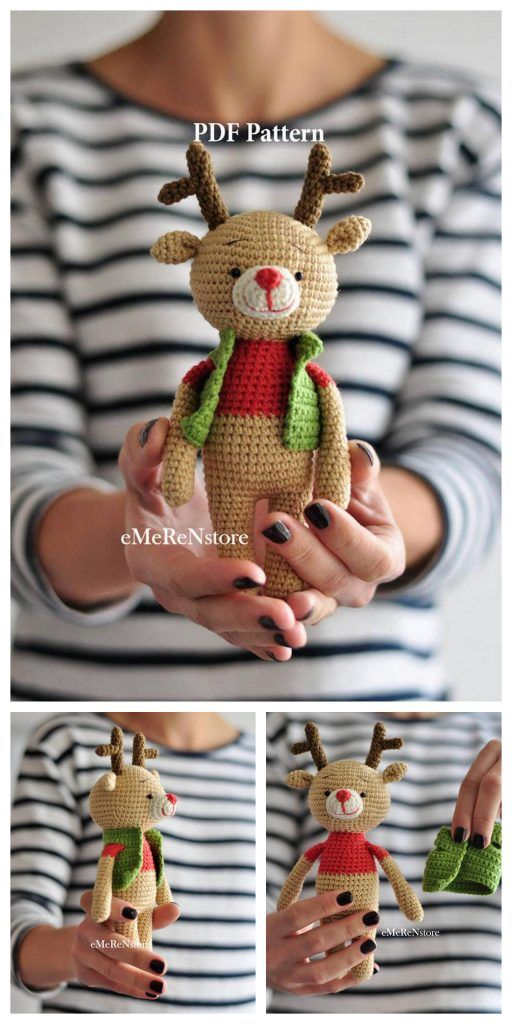 -amigurumi-geyik-serbest-desen-4 Amigurumi Geyik Serbest Desen