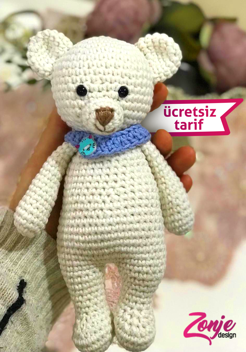 -amigurumi-kar-ayisi-ucretsiz-desen-2 Amigurumi Kar Ayısı Ücretsiz Desen