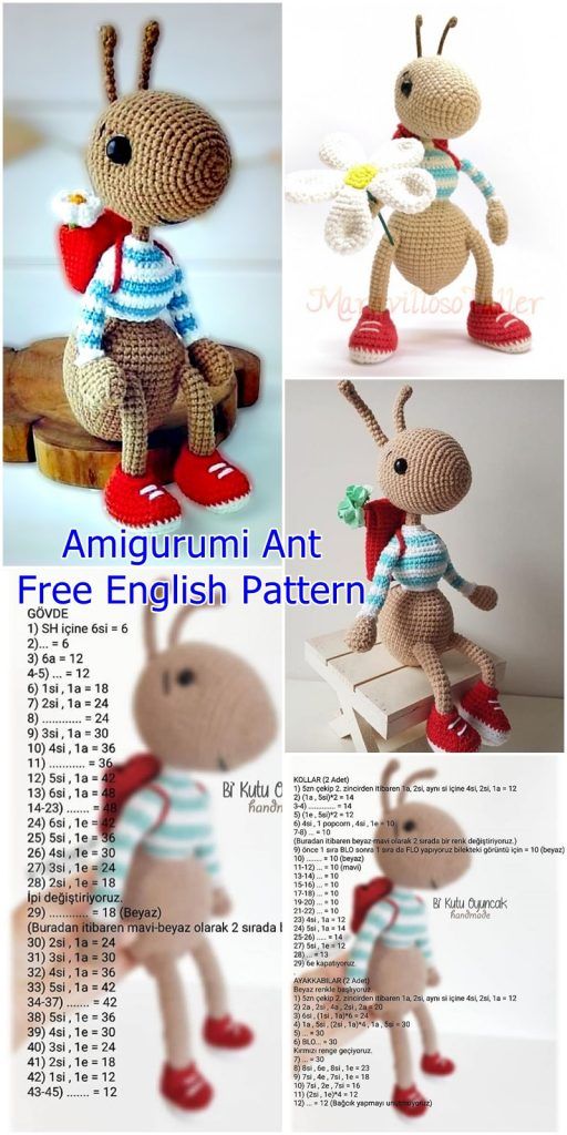 -amigurumi-karinca-oyuncak-tig-12 Amigurumi Karınca Oyuncak Tığ