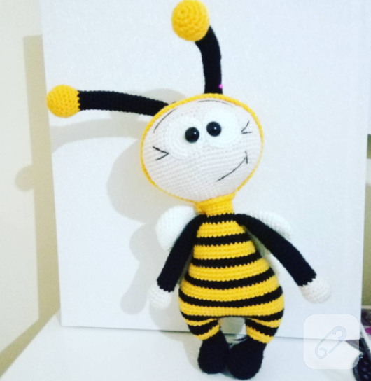 -amigurumi-karinca-oyuncak-tig-13 Amigurumi Karınca Oyuncak Tığ