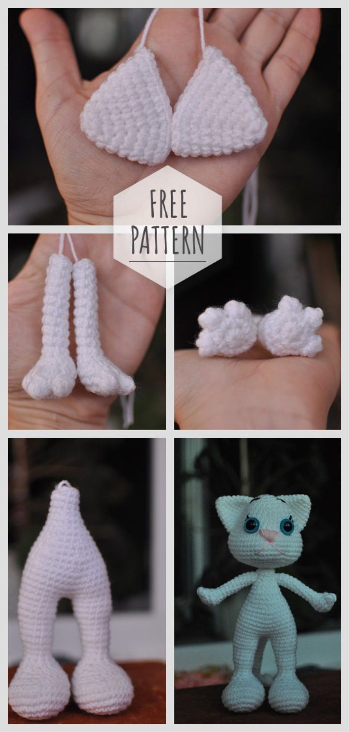-amigurumi-kedi-serbest-desen-19 Amigurumi Kedi Serbest Desen