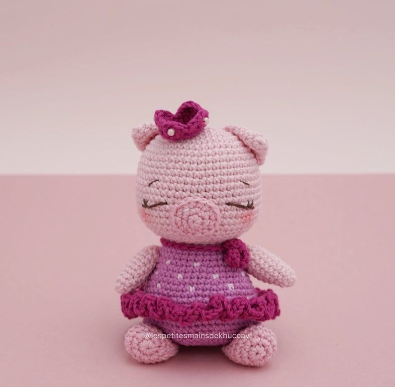 -amigurumi-kucuk-domuz-desen-17 Amigurumi Küçük Domuz Desen