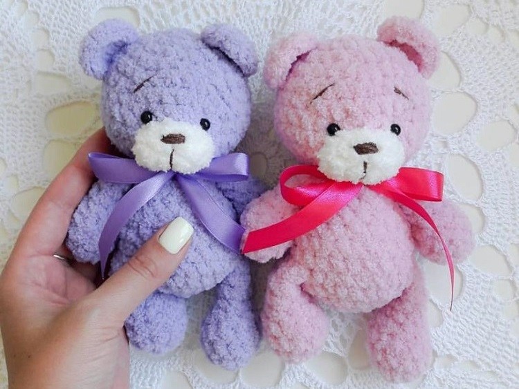 -amigurumi-mor-ayi-16 Amigurumi Mor Ayı
