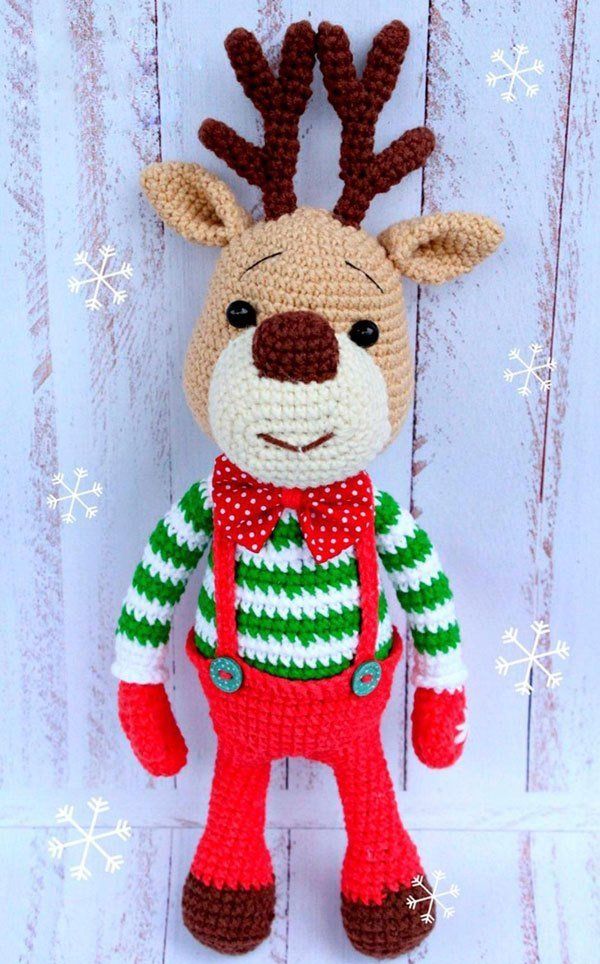 Amigurumi Geyik Serbest Desen