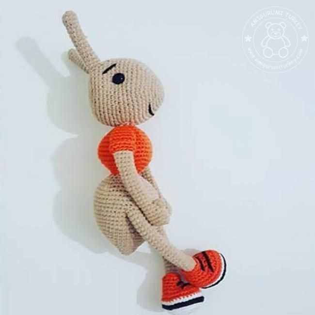 Amigurumi Karınca Oyuncak Tığ