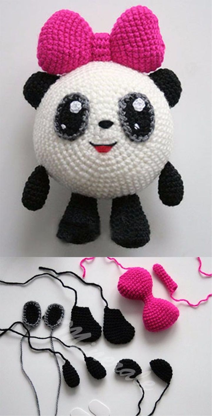 Amigurumi-Panda-Ücretsiz-Desen-1 Amigurumi Panda Ücretsiz Desen