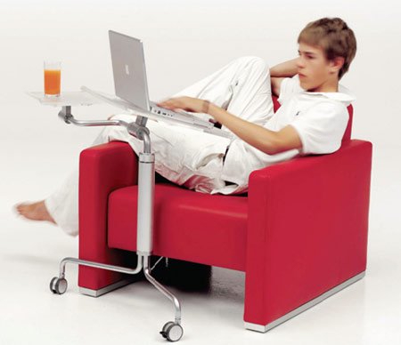 Ayaklı-laptop-masası Kullanışlı Laptop Masaları