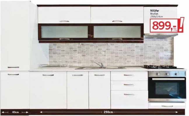 Bauhaus-Nilüfer-Mutfak-Modeli Bauhaus Mutfak Dolapları