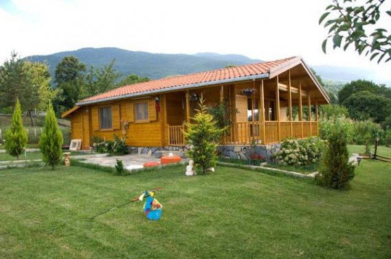 Bungalov-Ahşap-Villa-Örneği Bungalov Evler
