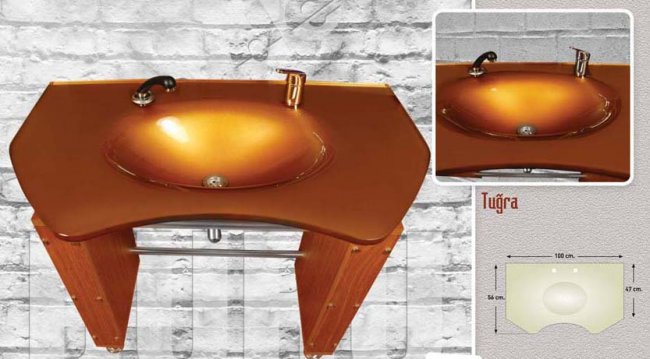 Cam-Lavabo-Berber Cam Lavabolar