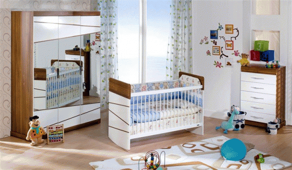 Dekoratif-Bellona-Bebek-Odası Bellona Bebek Odası Modelleri