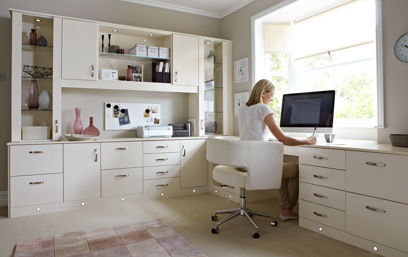 Dekoratif-Görünümlü-Home-Ofis-Mobilya Home Ofis Mobilya Modelleri Örnekleri