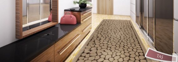 Estetik-Taş-Desenli-Halı-Modeli Taş Desenli Halı Modelleri