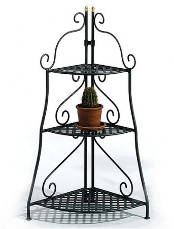 Ferforje-Balkon-Çiçeklik-Raf-Modelleri Balkon Raf Sistemleri