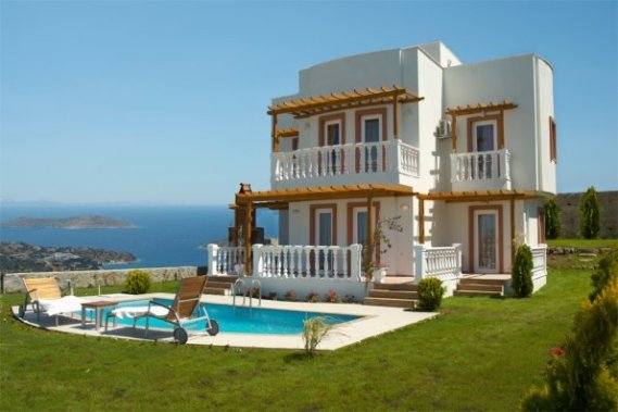 Havuzlu-Yazlık-Villa-Modelleri Havuzlu Villa Modelleri