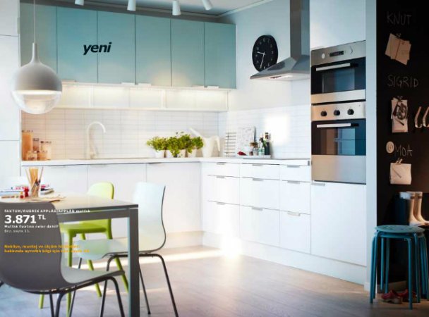 Ikea-Hazır-Mutfak-Dolabı Ikea Mutfak Dolapları
