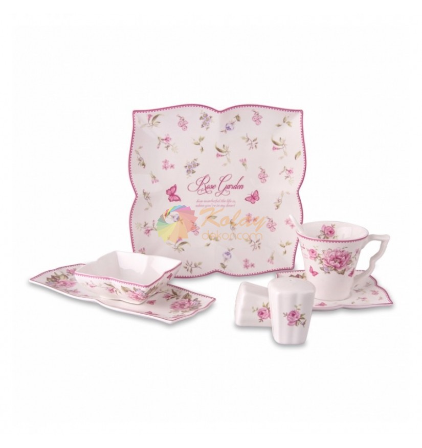 Karaca-Kahvalti-Takimi-Modelleri-10-Rose-Garden Karaca Kahvaltı Takımı Modelleri