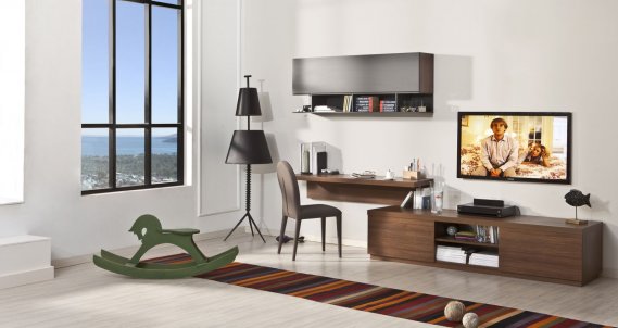 Lazzoni-duvar-ünitesi Lazzoni Tv Üniteleri