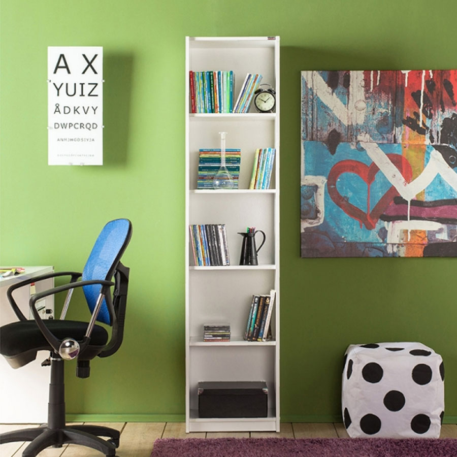 Modern-Adore-Dar-Koçtaş-Kitaplık-Tasarımı Koçtaş Kitaplık Modelleri