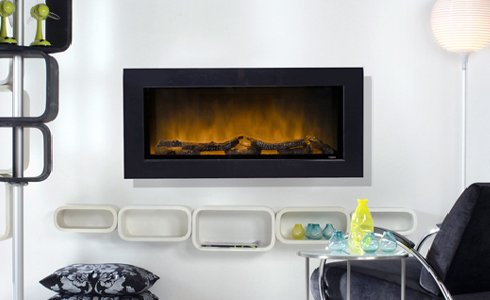 Modern-Elektrikli-Şömine-Modeli Dekoratif Elektrikli Şömine Modelleri