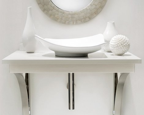 Modern-çanak-lavabo-modeli Modern Banyo Lavaboları