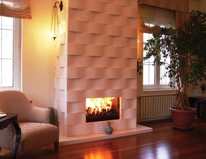 Modern-Şömine-Giydirme-Modeli Şömine Giydirme Modelleri ve Çeşitleri