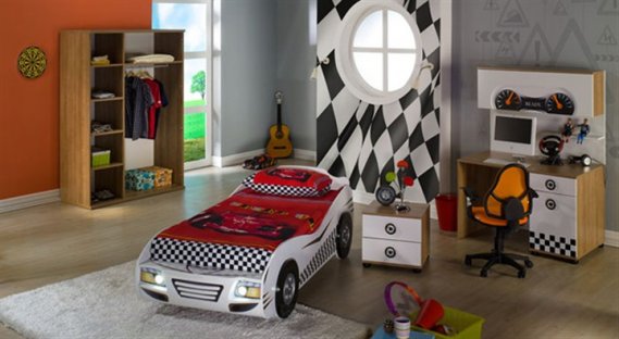 Pitstop-mondi-arabalı-genç-odası-modeli Mondi Genç Odaları