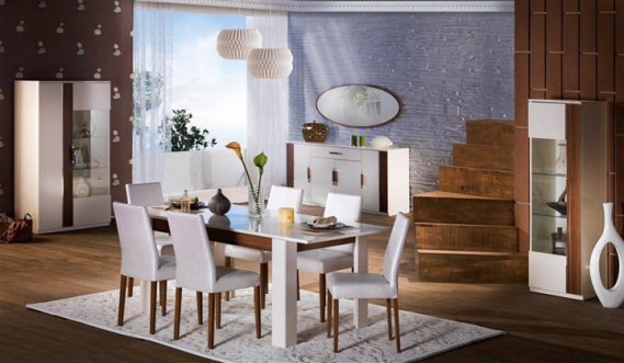 Sorento-bellona-beyaz-yemek-odası Bellona Yemek Odaları