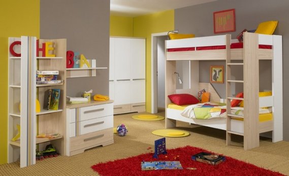 Sportif-İki-Katlı-Ranza-Modeli İki Katlı Ranza Modelleri