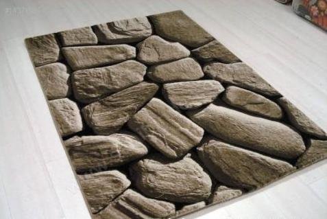 Taş-Desenli-Yolluk Taş Desenli Halı Modelleri