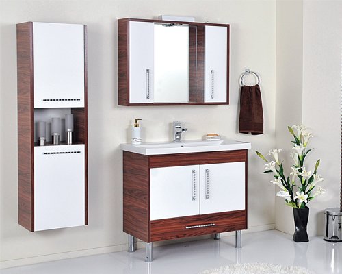 Uzay-Banyo-Verde-Dolabı Uzay Banyo Dolapları