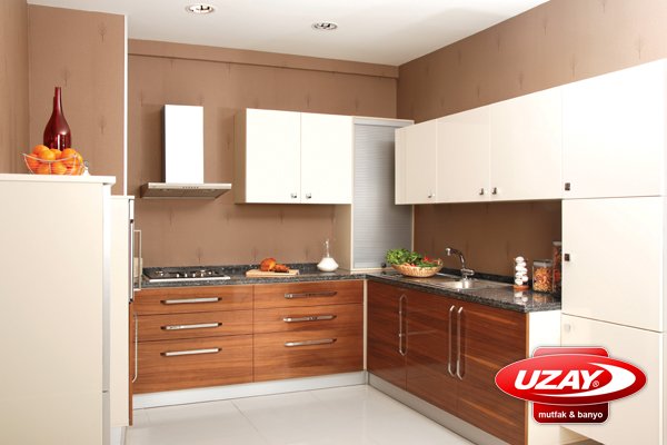 Uzay-Mutfak-Hazal-Modeli Uzay Mutfak Dolapları